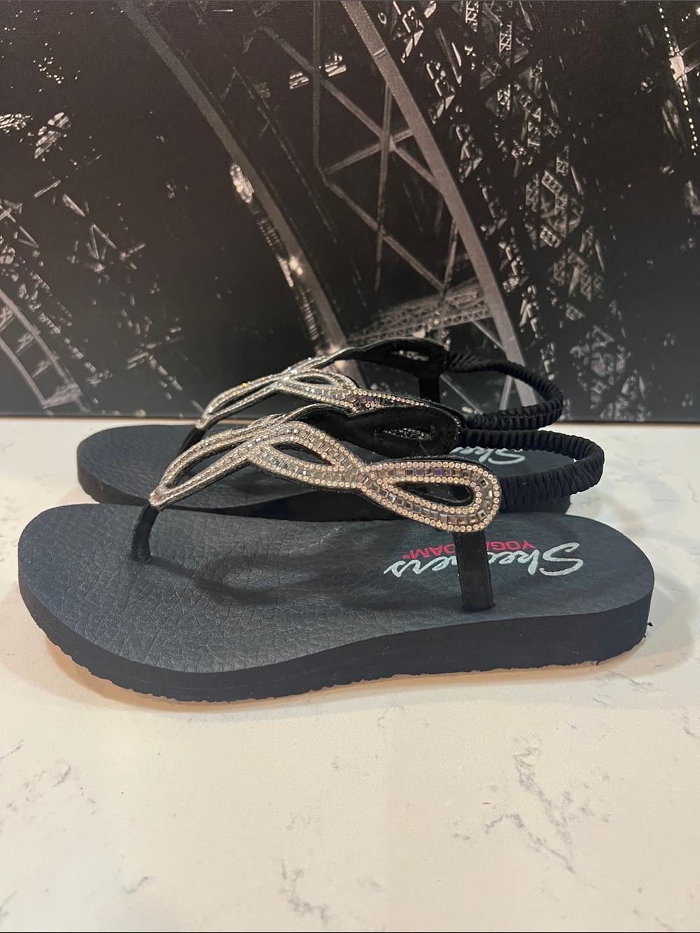 SKECHERS Cali Meditation – Evening Dew sandal size 8 - Picture 11 of 15